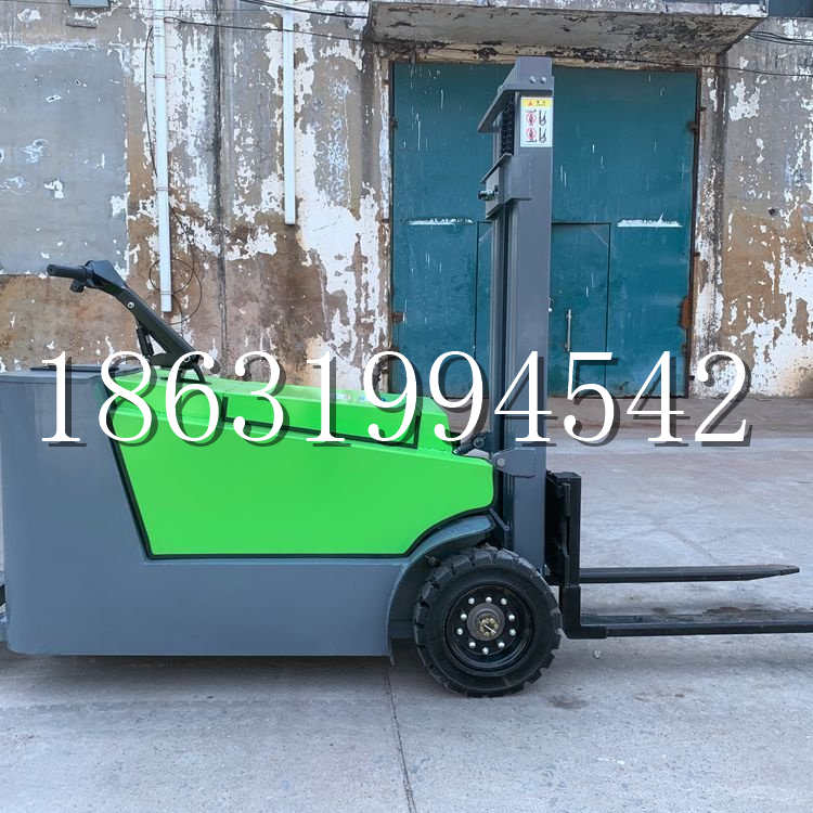 南阳市小型电动叉车1吨2吨步行站驾式电瓶堆高充电装卸车液压升降车铲车
